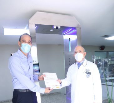 IDCP coloca dos arcos de desinfección para reforzar medidas anti Covid-19