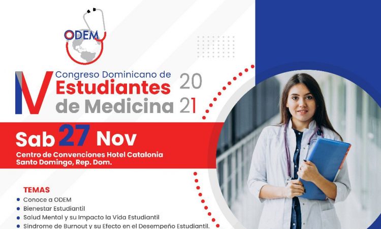 ODEM abre inscripciones para el IV Congreso Dominicano de Estudiantes de Medicina