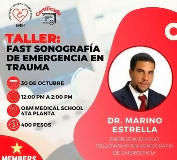 EMIG UNPHU realizará taller de sonografía para aprender a detectar afecciones cardiacas