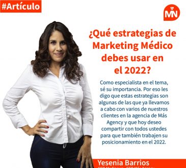 ¿Qué estrategias de Marketing Médico debes usar en el 2022?