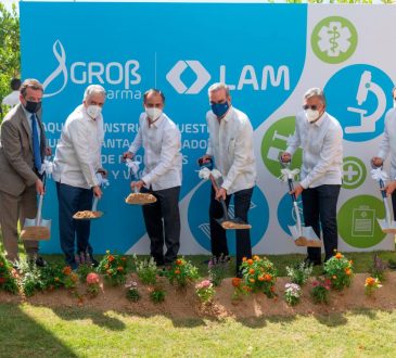 Inauguración de la planta de producción de medicamentos de Laboratorios LAM