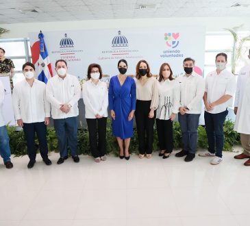Primera dama inaugura construcción de la nueva unidad de atención para menores con cáncer
