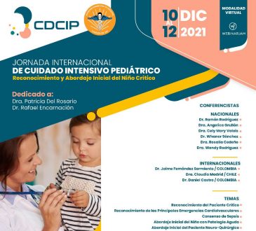 Sociedad de Pediatría realizará jornada sobre reconocimiento y abordaje inicial del niño crítico