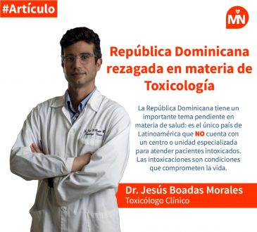 República Dominicana rezagada en materia de Toxicología