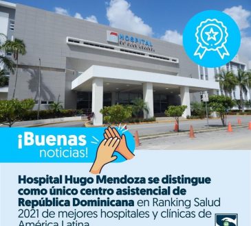 SNS felicita al Pediátrico Hugo Mendoza por su reconocimiento en el Ranking Salud 2021