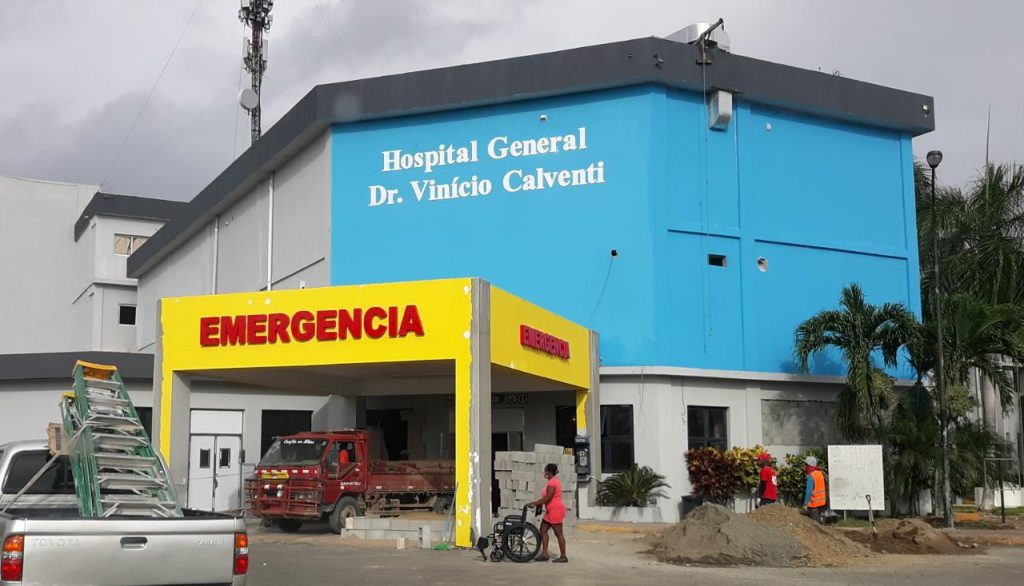 Hospital Dr. Vinicio Calventi avanza recuperación de sus áreas