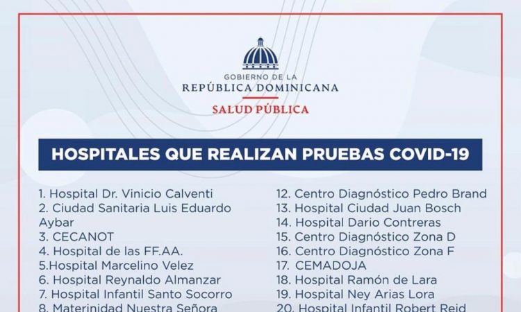 Salud Pública habilitó 23 centros para realizar pruebas gratuitas de Covid-19