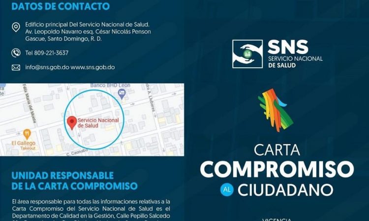 SNS presentó su segunda Carta Compromiso al Ciudadano (CCC)
