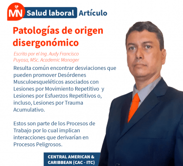 Patologías de origen disergonómico