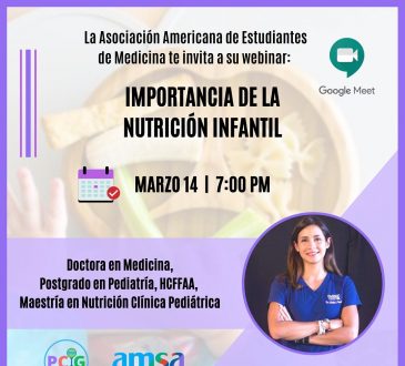AMSA-UNPHU realizará webinar sobre la importancia de la nutrición infantil