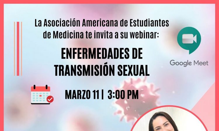 AMSA-UNPHU invita al webinar "Enfermedades de Transmisión Sexual"