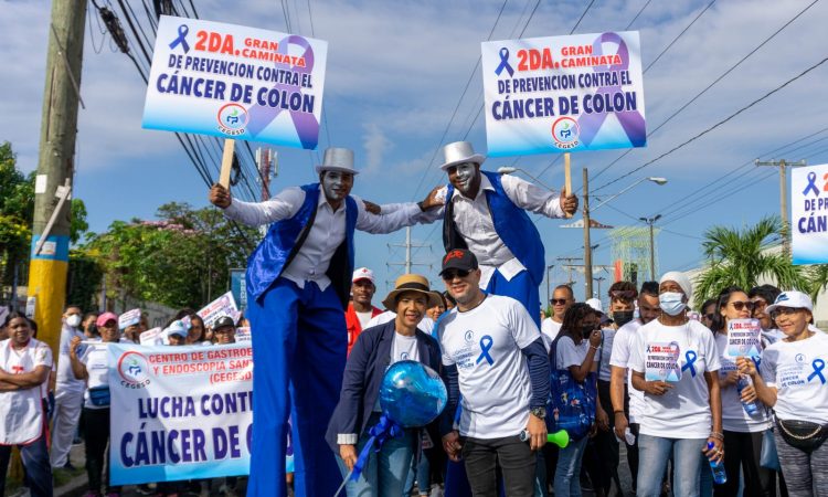 Centro de Gastroenterología y Endoscopia realiza caminata para prevenir cáncer de colon