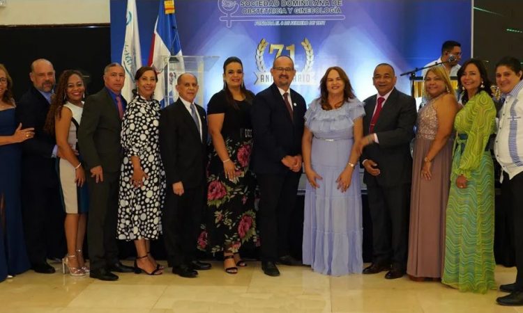 Sociedad Dominicana de Obstetricia y Ginecología celebró su 71° aniversario