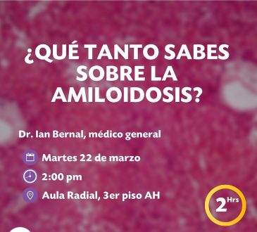 AMSA-INTEC invita a charla sobre la amiloidosis este martes
