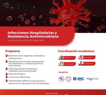 SDI invita a inscribirse en el curso online de Infecciones Hospitalarias y Resistencia Antimicrobiana