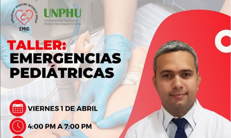 EMIG-UNPHU invita a taller de emergencias pediátricas este viernes