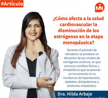 ¿Cómo afecta a la salud cardiovascular la disminución de los estrógenos en la etapa menopáusica?