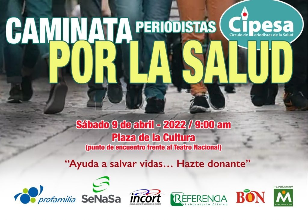 Cipesa invita a la segunda caminata de periodistas por la salud