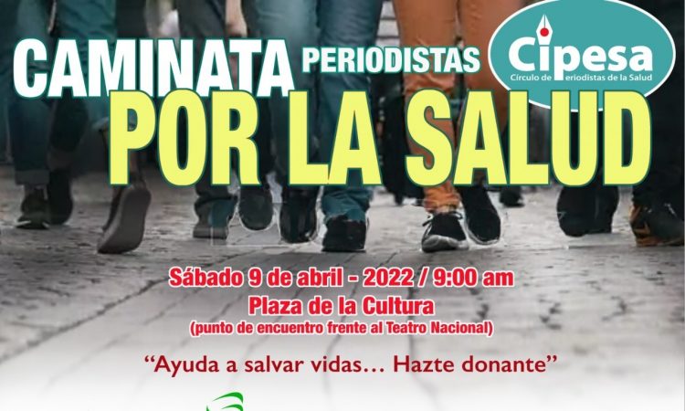 Cipesa invita a la segunda caminata de periodistas por la salud