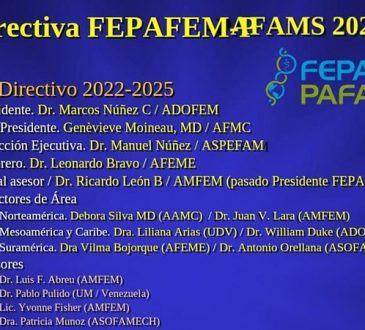 FEPAFEM nombró a su nueva directiva encabezada por el Dr. Marcos Núñez Cuervo