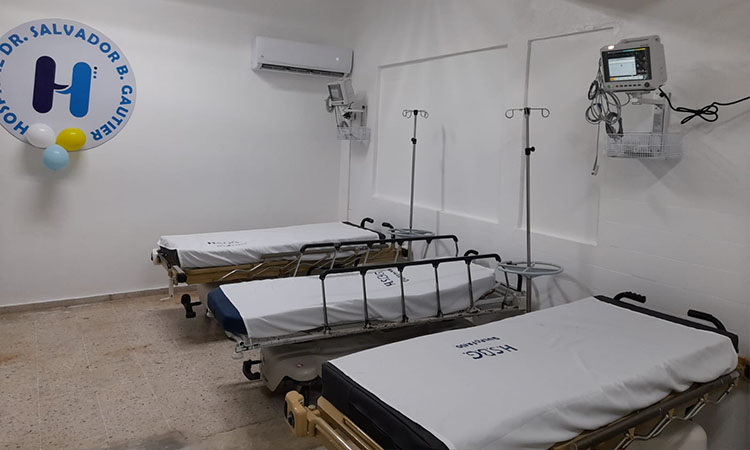 Hospital Gautier inaugura sala de recuperación