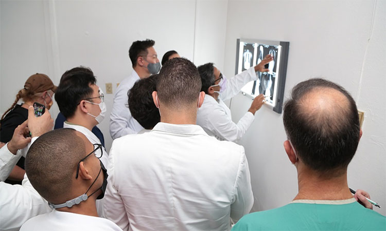 Hospital Gautier inicia con éxito jornada de cirugías de columna vertebral