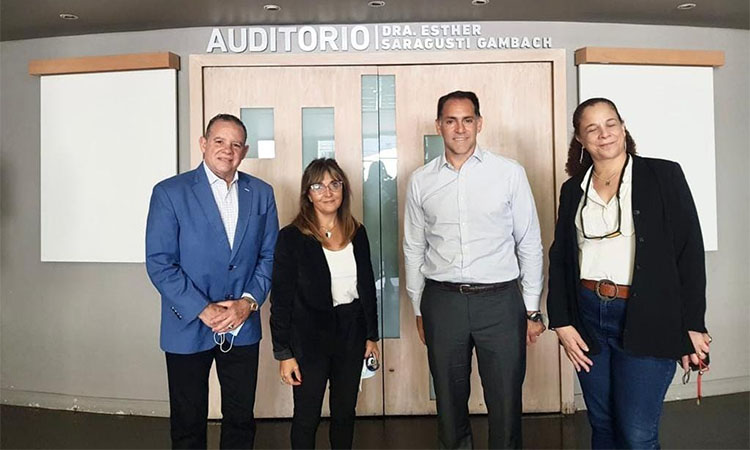 Decano UNPHU visitó la UMAI de Argentina para discutir convenios interinstitucionales