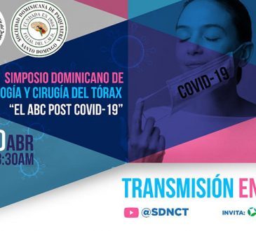 El Simposio "El ABC post Covid-19" de la SDCNT contará con trasmisión vía YouTube