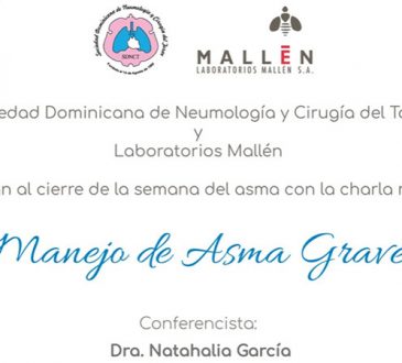 Neumólogos cerrarán su 'Semana del Asma' con conferencia sobre casos graves de la enfermedad