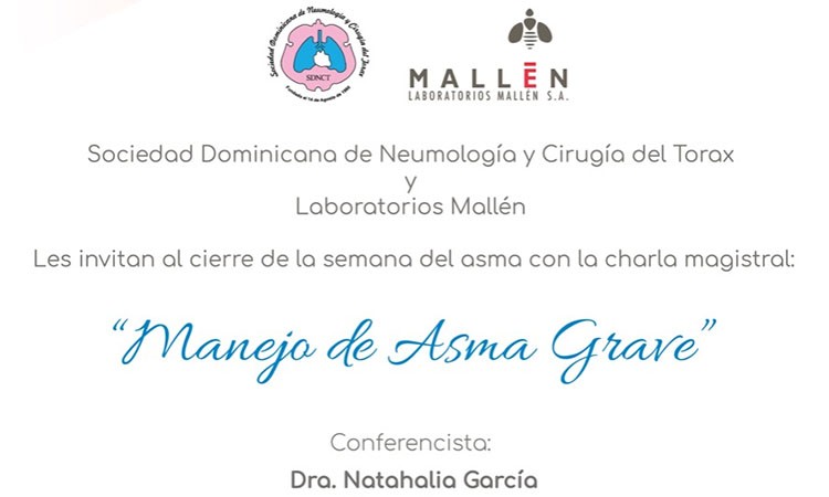 Neumólogos cerrarán su 'Semana del Asma' con conferencia sobre casos graves de la enfermedad