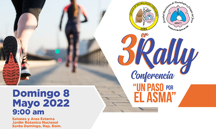 Neumólogos cerraron su 'Semana del Asma' con rally y conferencias en el Jardín Botánico de Santo Domingo