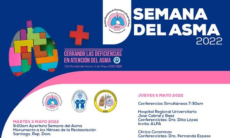 Neumólogos ofrecerán conferencias en hospitales de la región norte miércoles y jueves por la 'Semana del Asma'