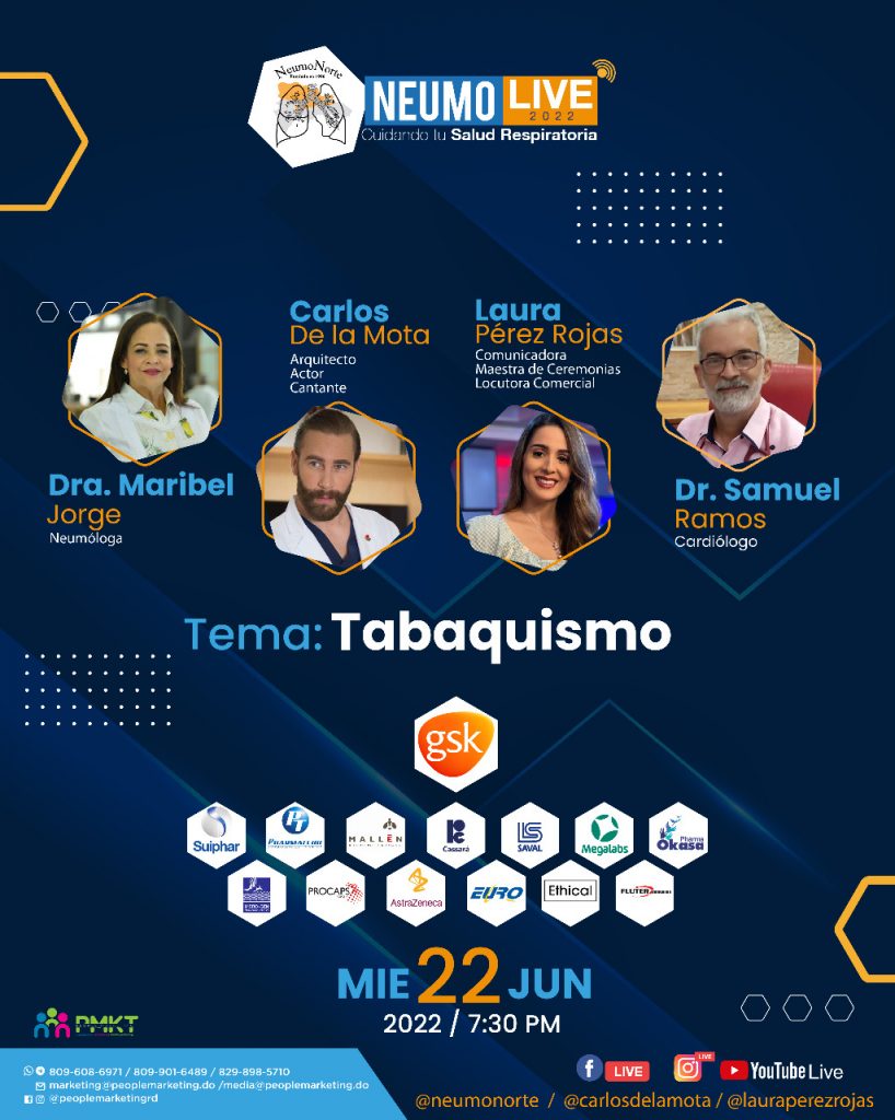 NEUMONORTE invita a su live sobre el tabaquismo este miércoles NEUMONORTE invita a su live sobre el tabaquismo este miércoles