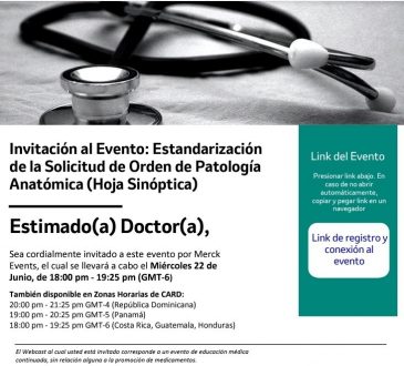 Sociedad de Patología disertará en hoja sinóptica