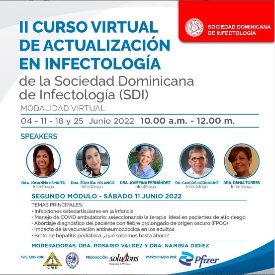 Infectólogos continúan jornada de actualización