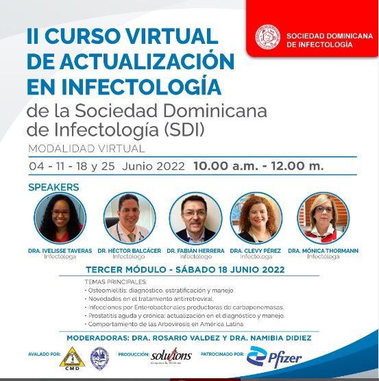 Sociedad de Infectología continúa actualización científica