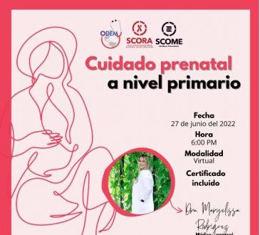 ODEM disertará en cuidado prenatal