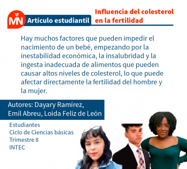Influencia del colesterol en la fertilidad