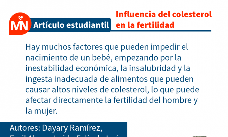 Influencia del colesterol en la fertilidad