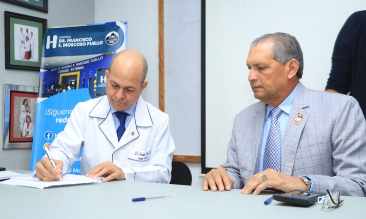 Moscoso Puello e Instituto de generales retirados firman alianza de colaboración