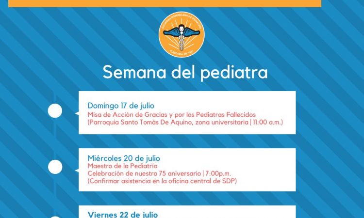 Sociedad de Pediatría celebra su 75 aniversario con la 'Semana del Pediatra'