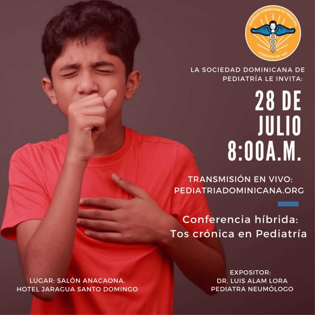 Sociedad de pediatría se reúne en torno a tos crónica