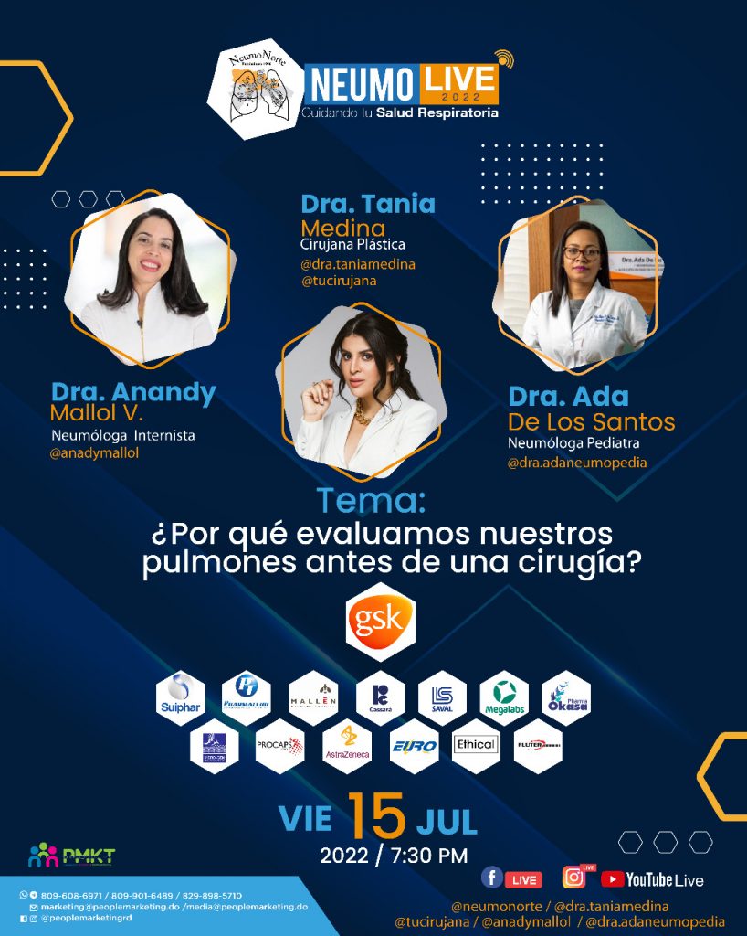 NEUMONORTE invita a su live sobre evaluación pulmonar este viernes NEUMONORTE invita a su live sobre evaluación pulmonar este viernes