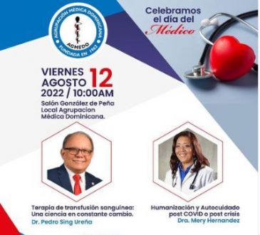AGMEDO celebrará "Día del Médico Dominicano"