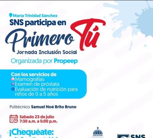 SNS realizó jornada de inclusión social