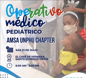 AMSA-UNPHU realizará su primer operativo médico este sábado