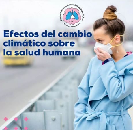 Sociedad de Neumología explicó afecciones en la salud por cambio climático