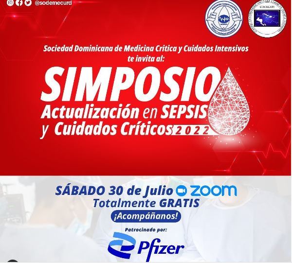 Anuncian simposio en sepsis 2022 Anuncian simposio en sepsis 2022