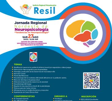 Instituto Resil invita a su Jornada Regional Nordeste de Neuropsicología