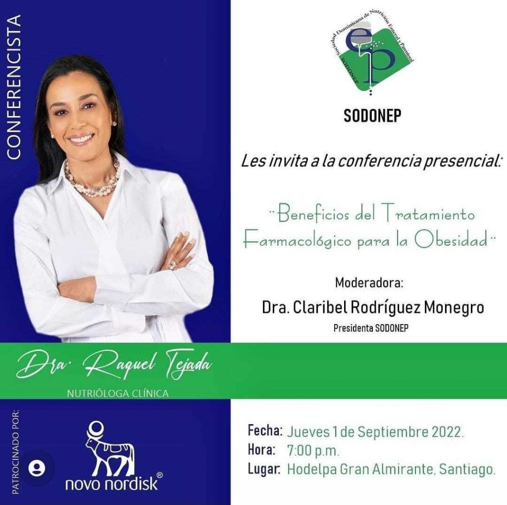 SODONEP impartirá charla sobre manejo farmacológico de la obesidad